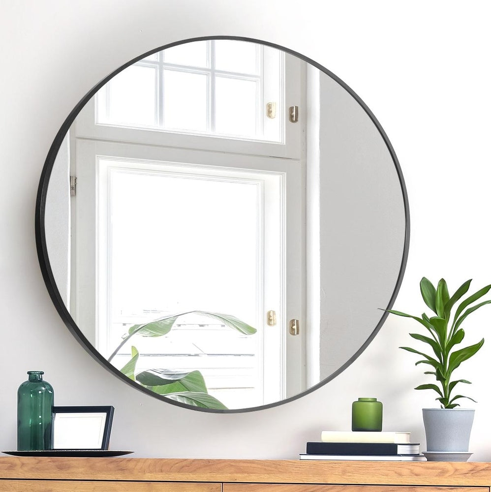 Round Wall Mirror Set of 2