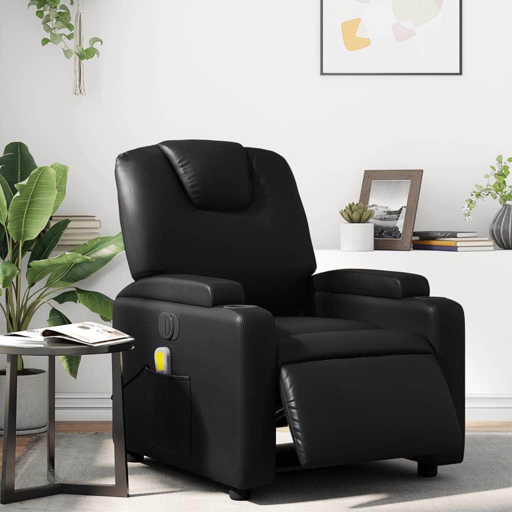 Electric Massage Recliner Chair - Faux Leather