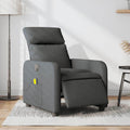 Electric Massage Recliner Chair - Dark Grey
