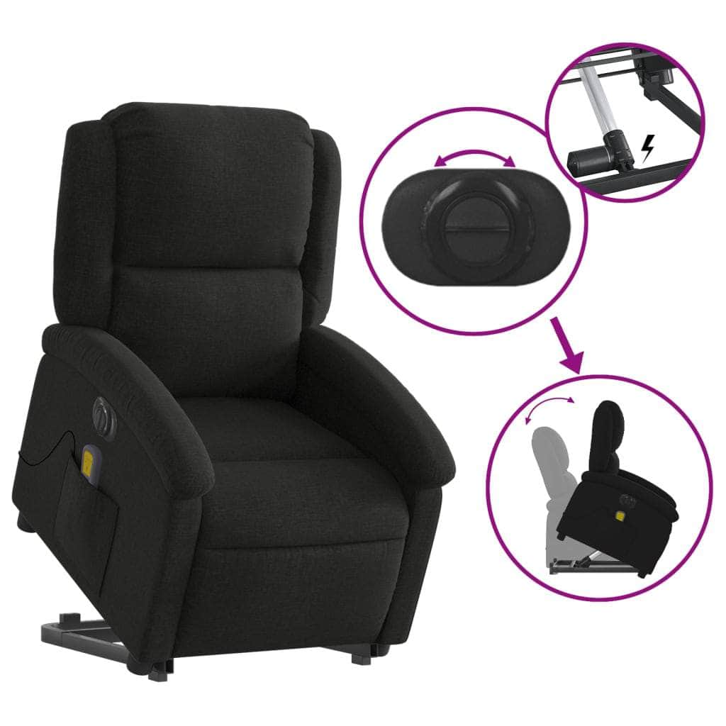 Electric Stand-Up Massage Recliner Chair