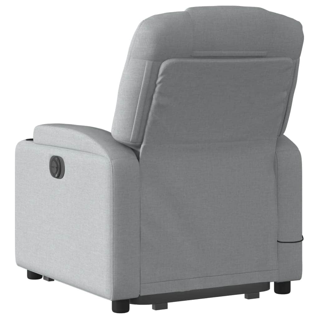 Electric Standing Massage Recliner - Light Grey