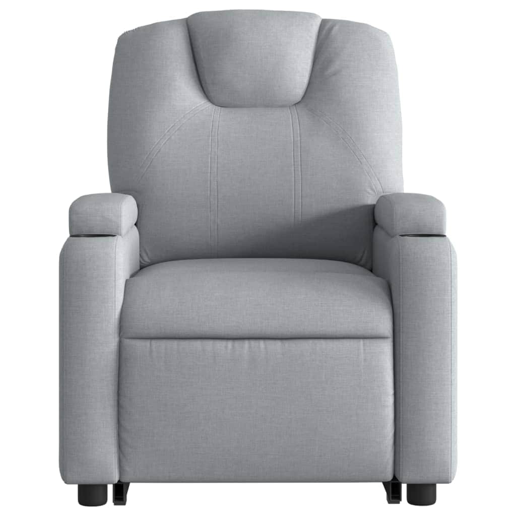 Electric Standing Massage Recliner - Light Grey