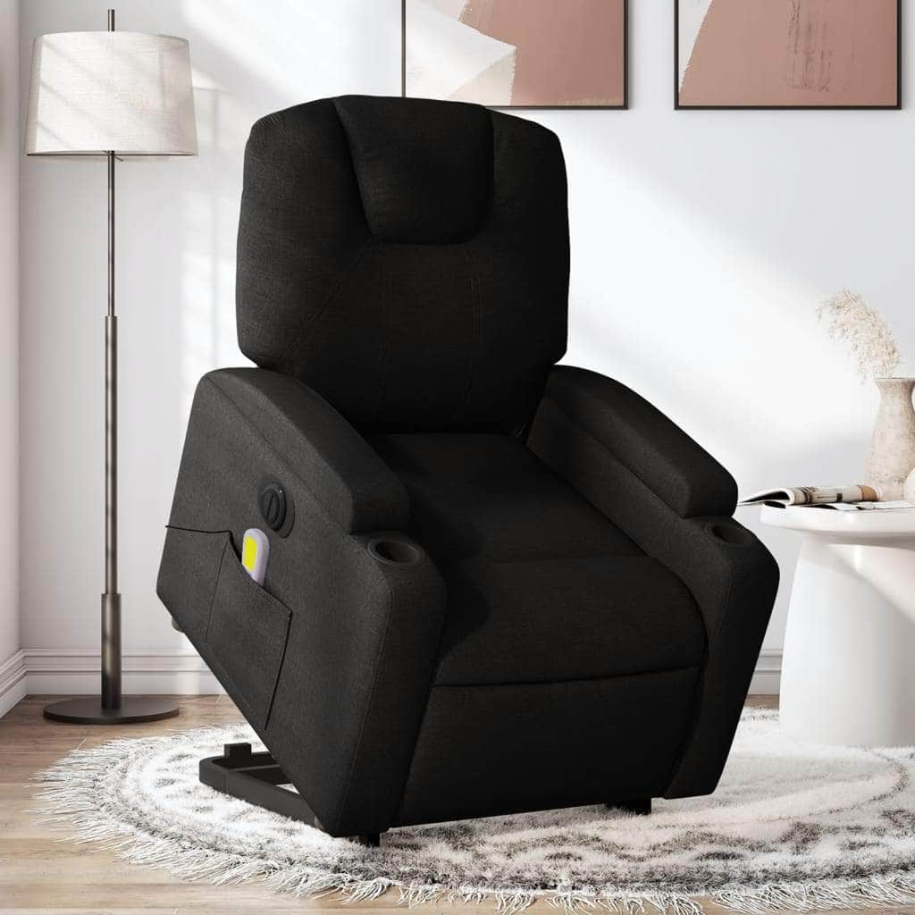 Electric Standing Massage Recliner - Light Grey