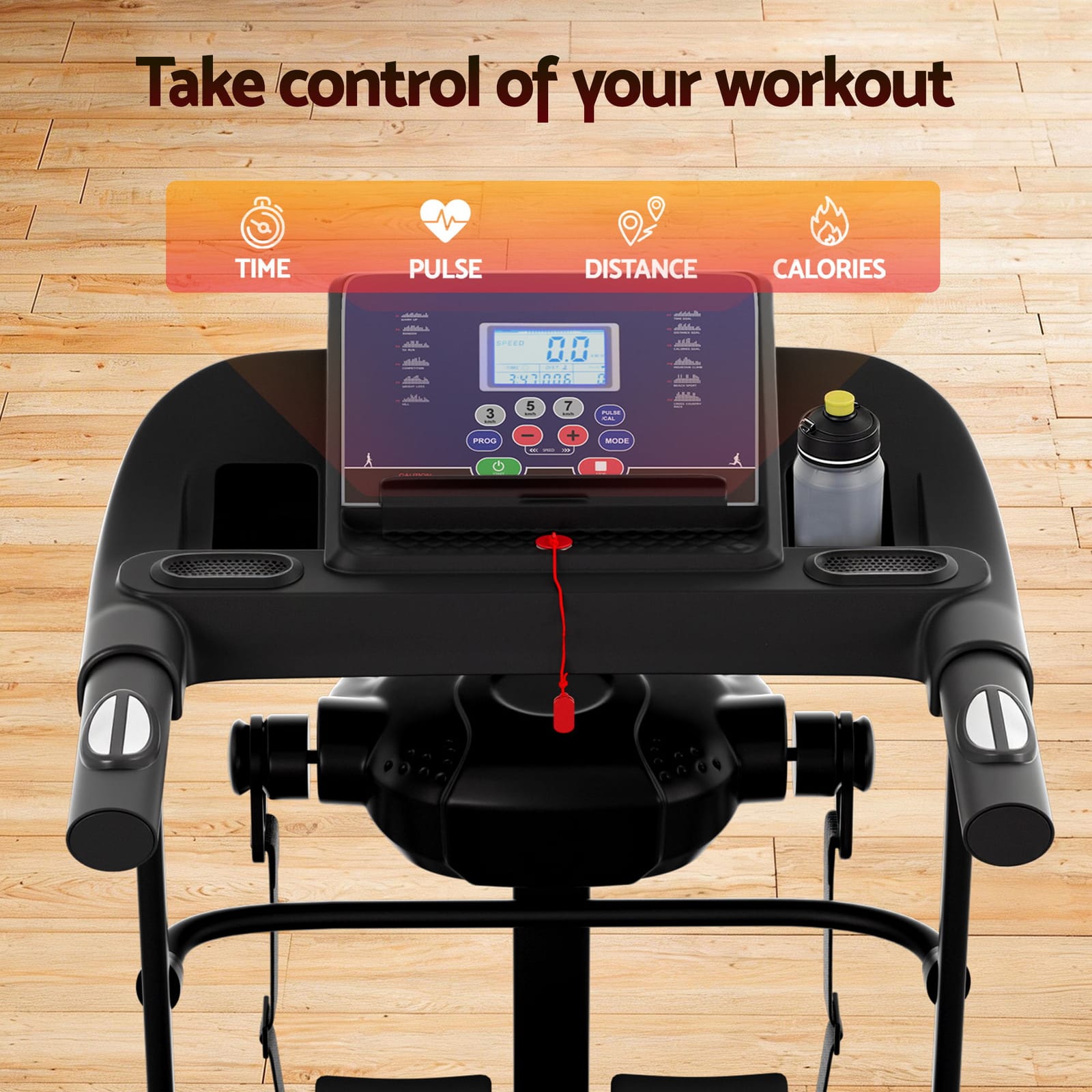 Electric Treadmill 400mm with Massage Belt