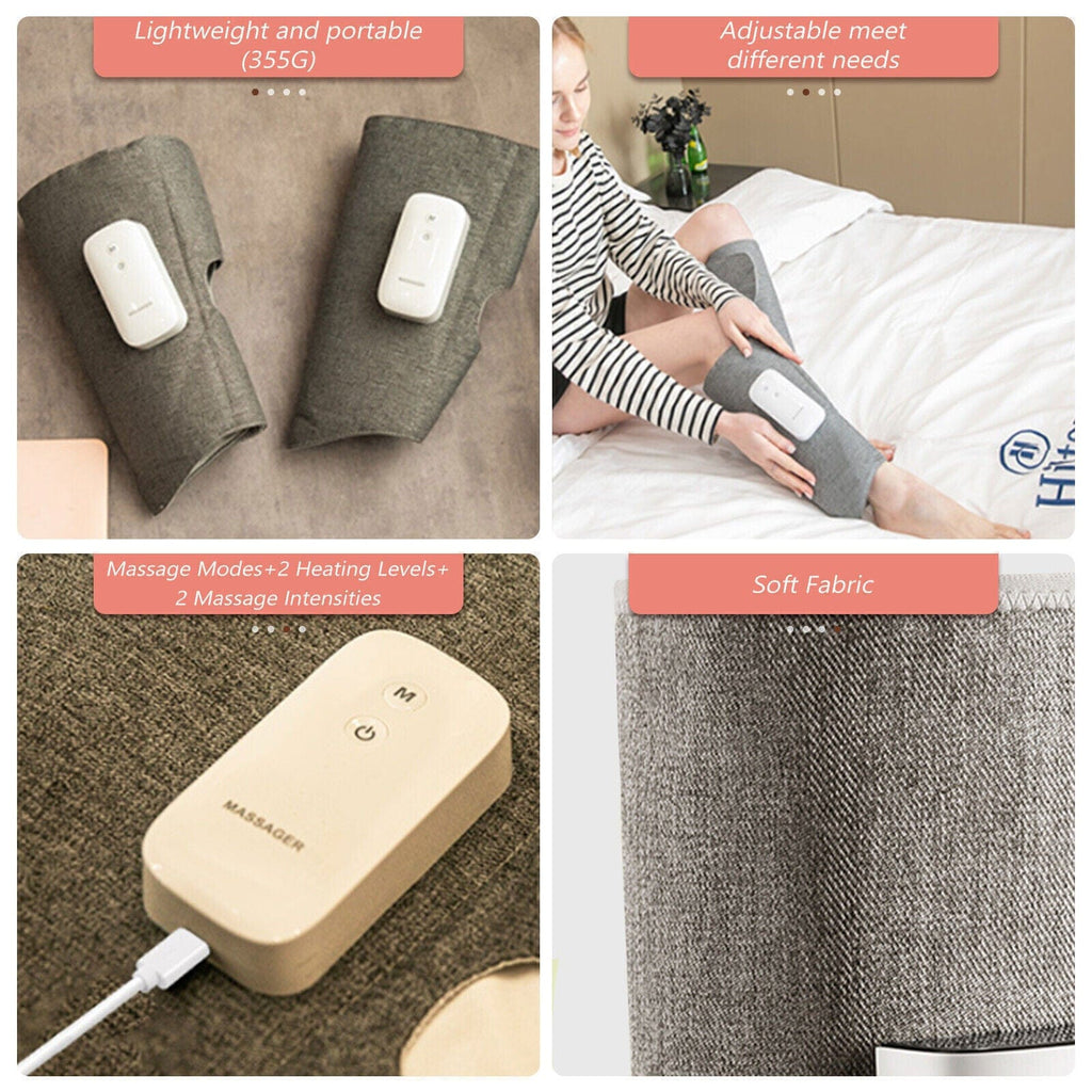Heated Air Compression Leg Massager