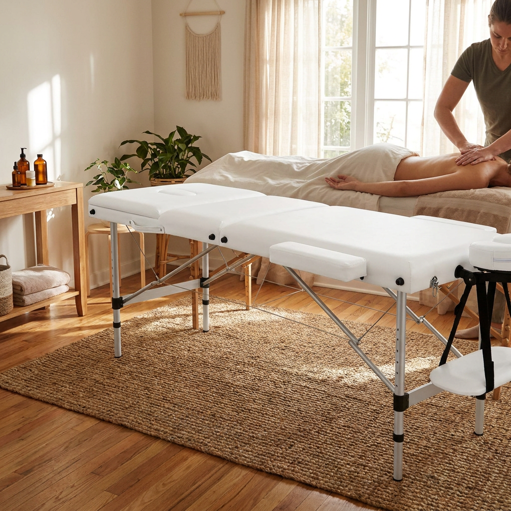 Massage Table 85cm Aluminium lifestyle
