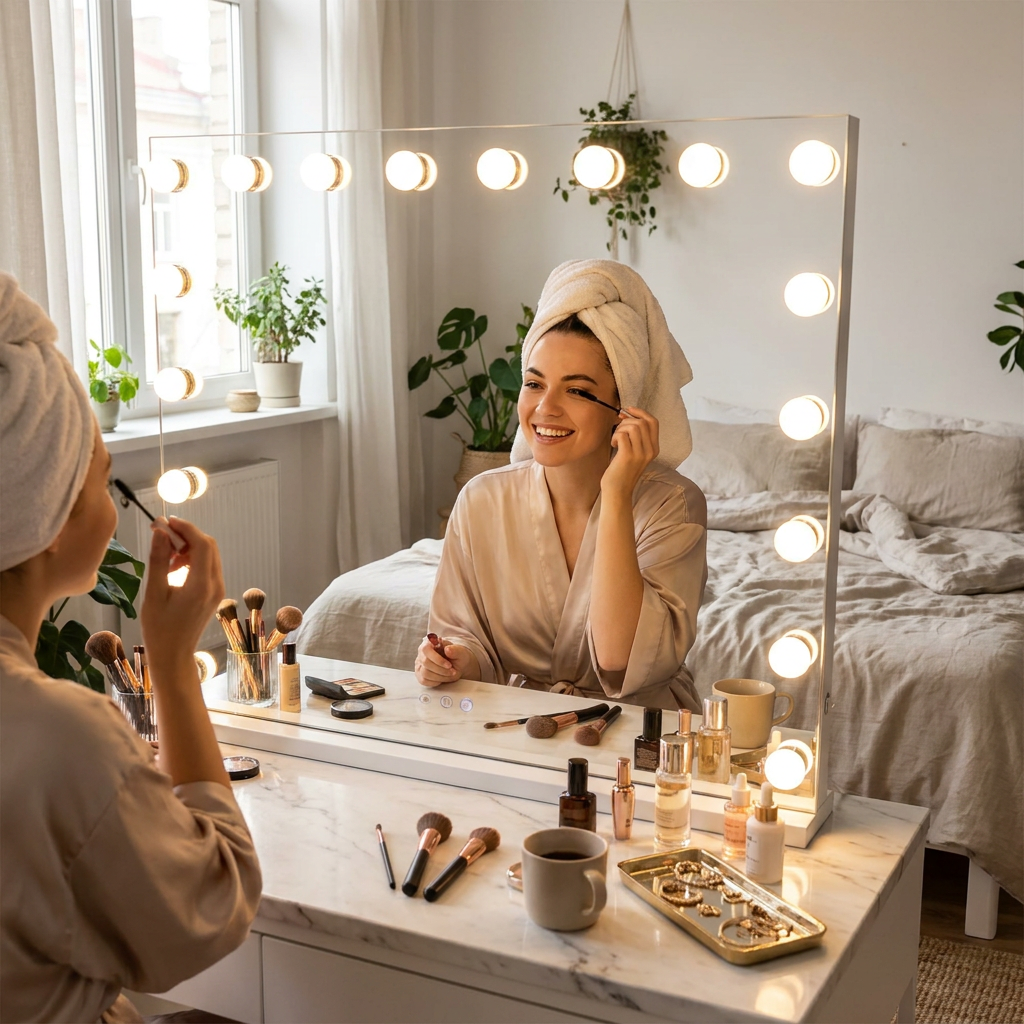 80x65cm Hollywood Makeup Mirror lifestyle