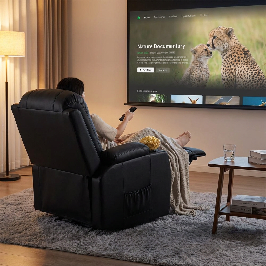 Recliner Chair Electric Heated Massage lifestyle
