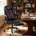 2 Point Massage Office Chair Footrest lifestyle