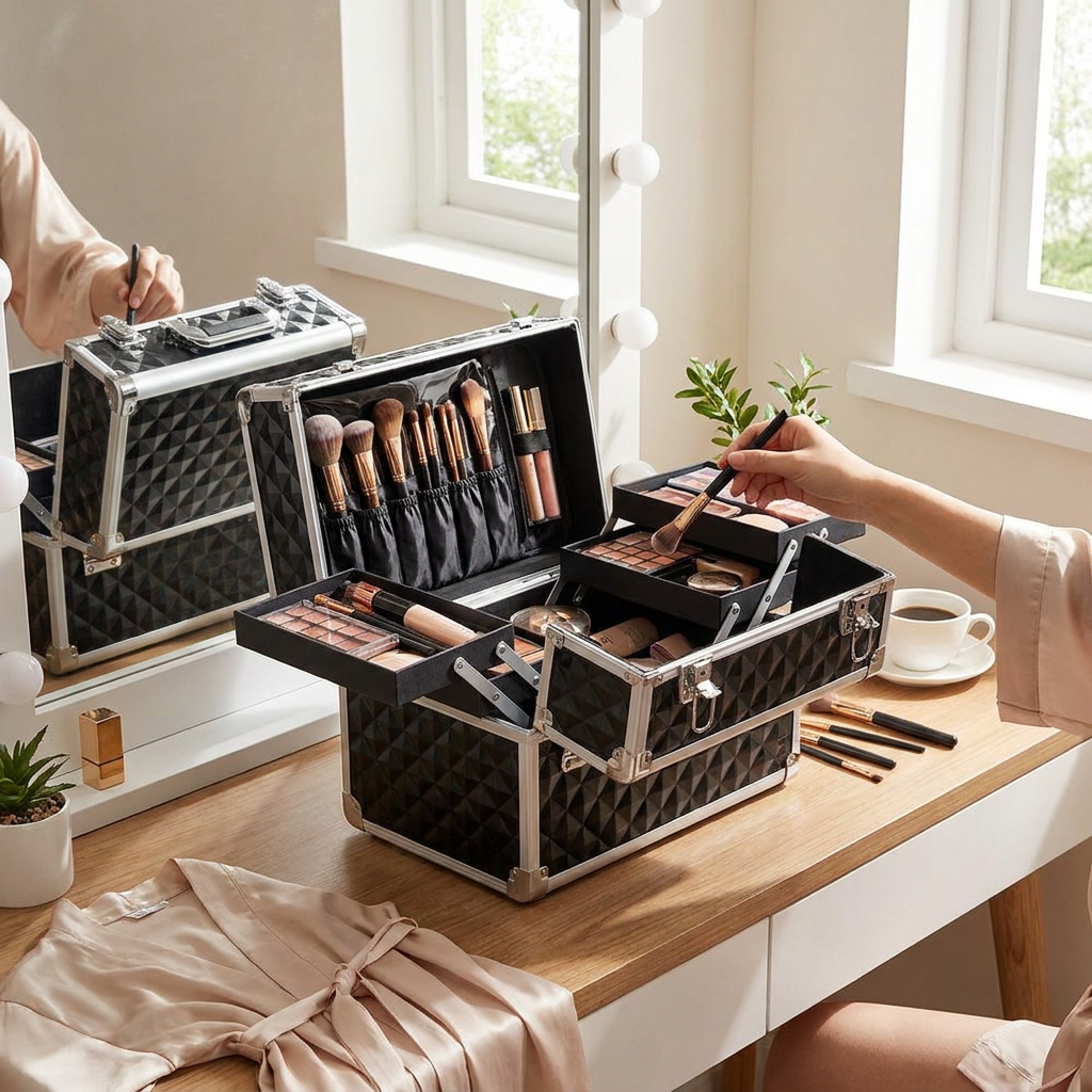 Makeup Case Beauty Organiser lifestyle
