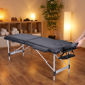 2-Fold Aluminium Massage Table lifestyle
