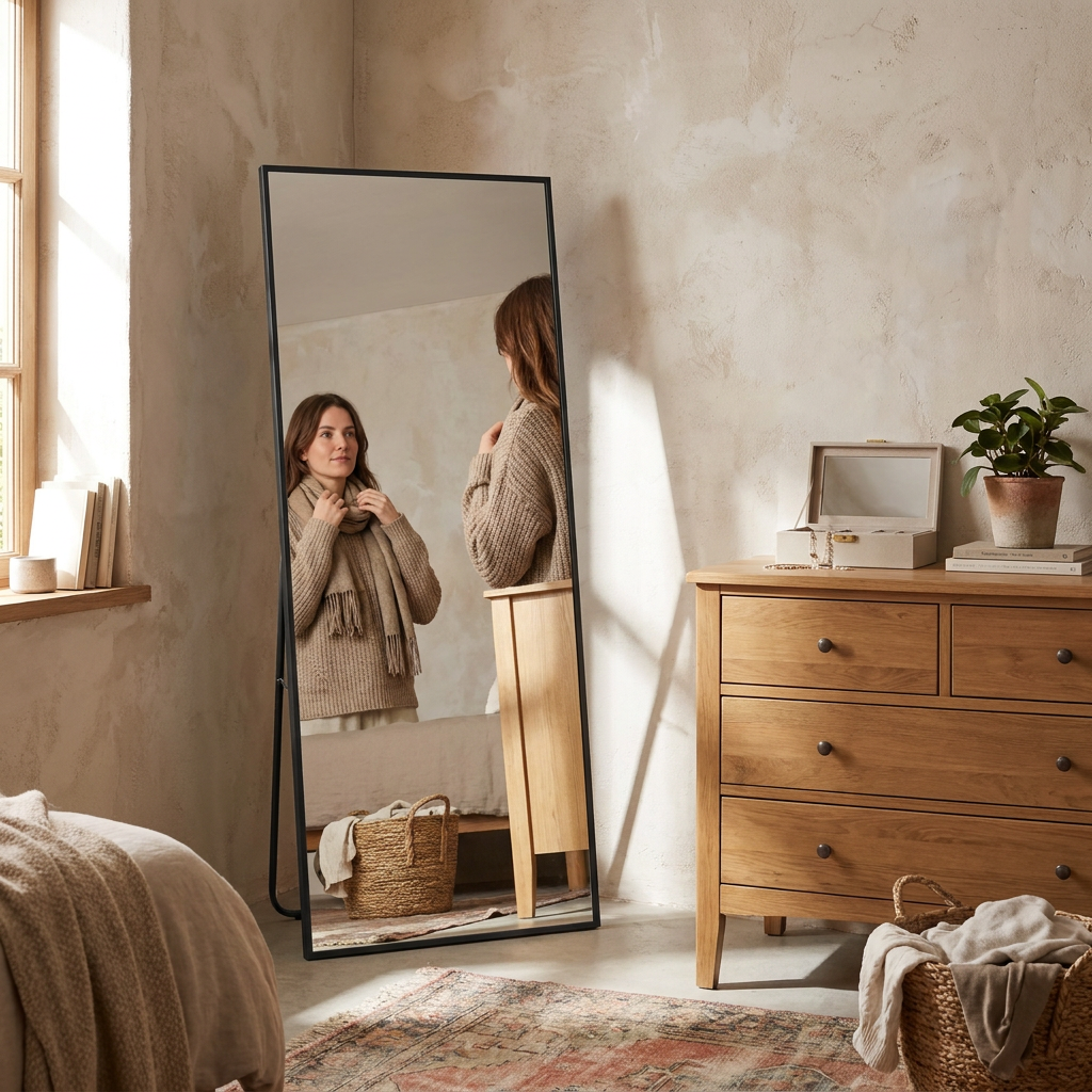 166x60cm Full Length Mirror lifestyle