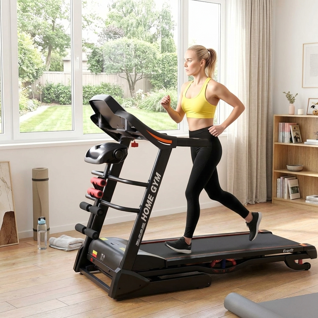 Electric Treadmill 480mm lifestyle