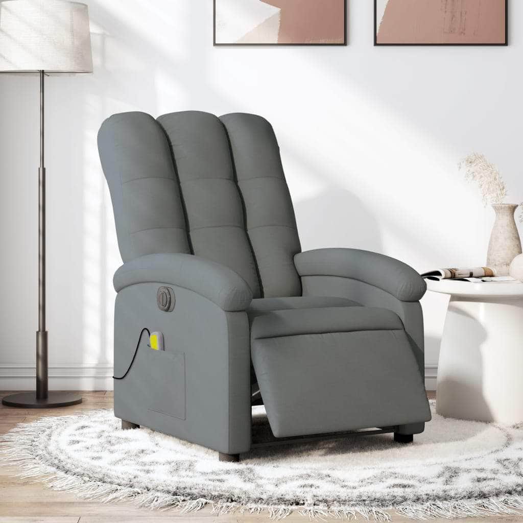 Electric Massage Recliner Chair - Fabric