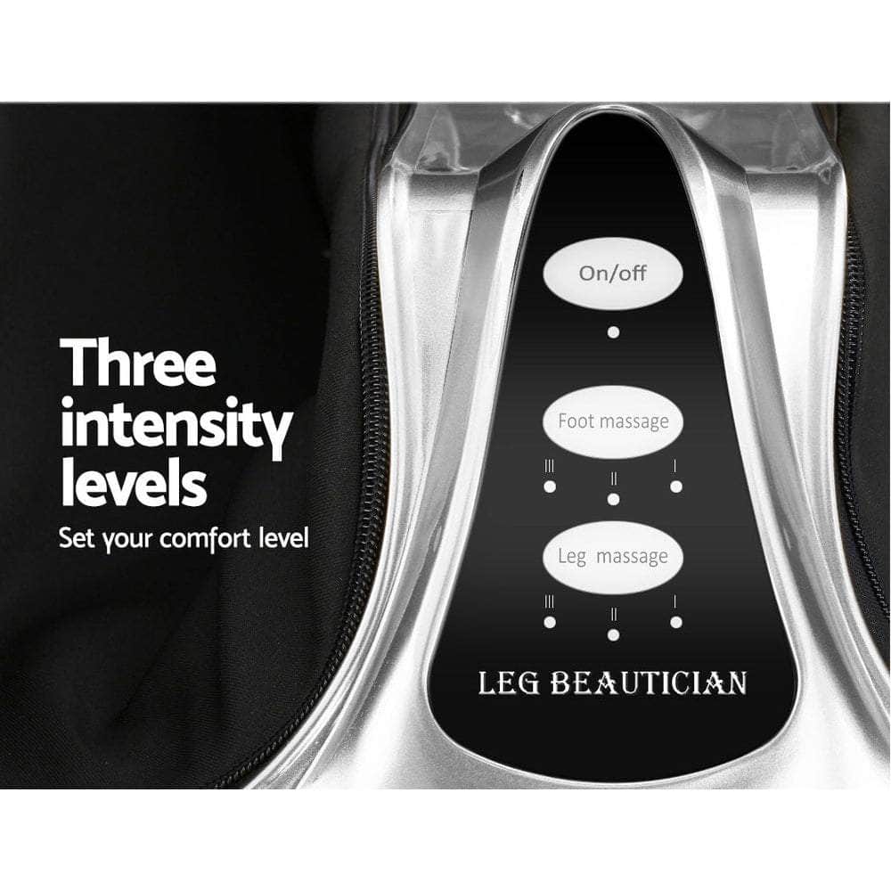 Livemor Leg Massager Shiatsu Rolling - Silver