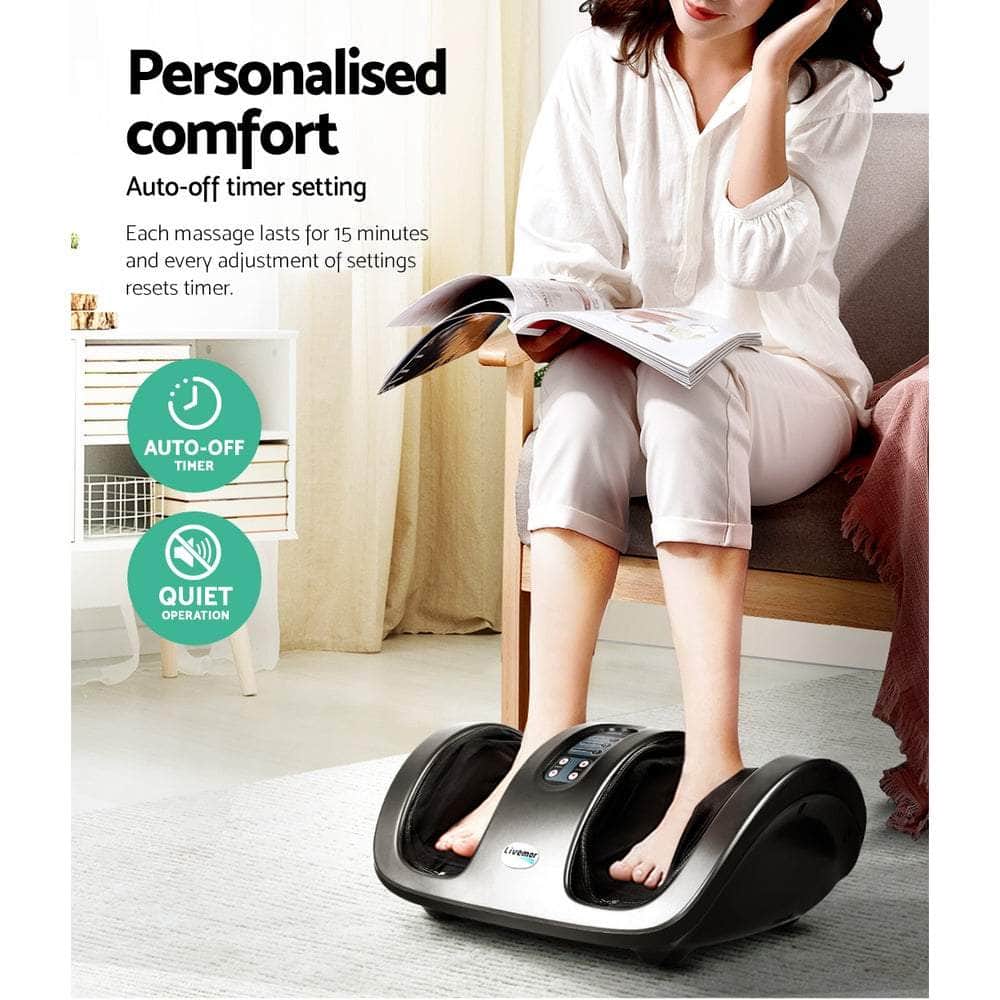 Livemor Shiatsu Foot Massager - Grey