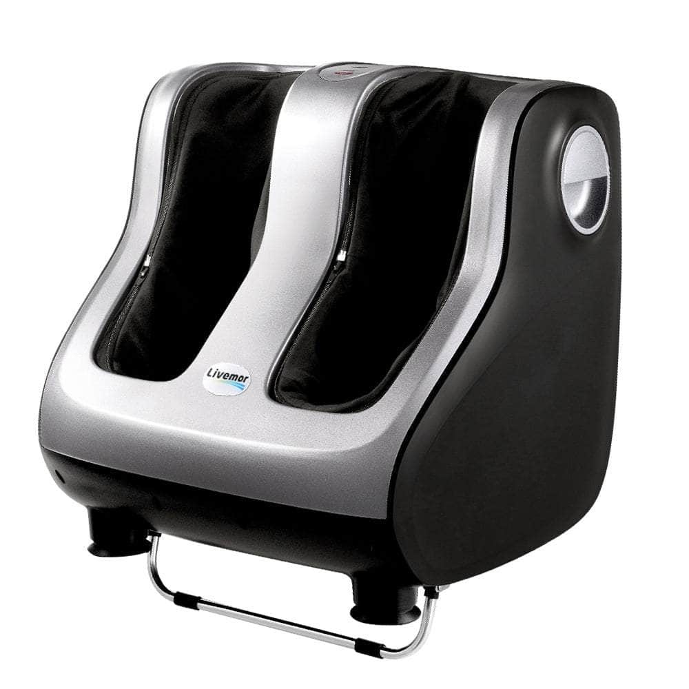 Livemor 5-in-1 Leg & Foot Massager - Silver