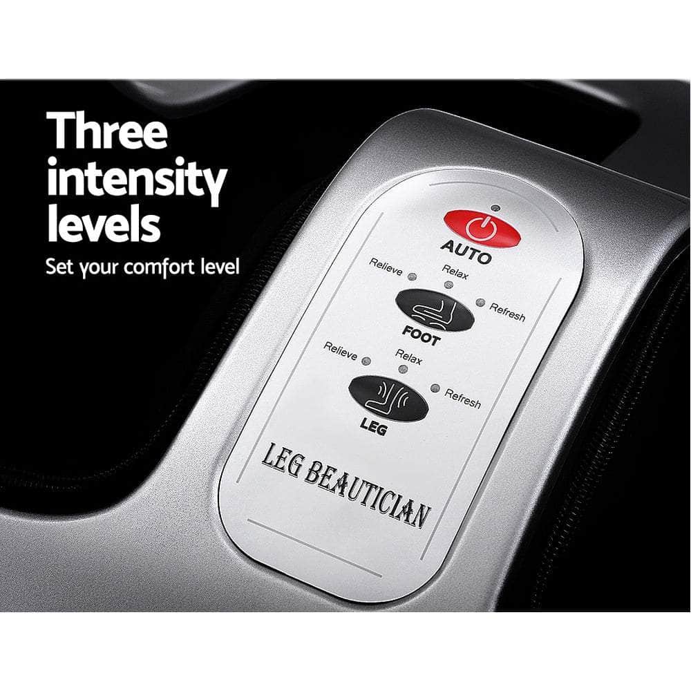 Livemor 5-in-1 Leg & Foot Massager - Silver