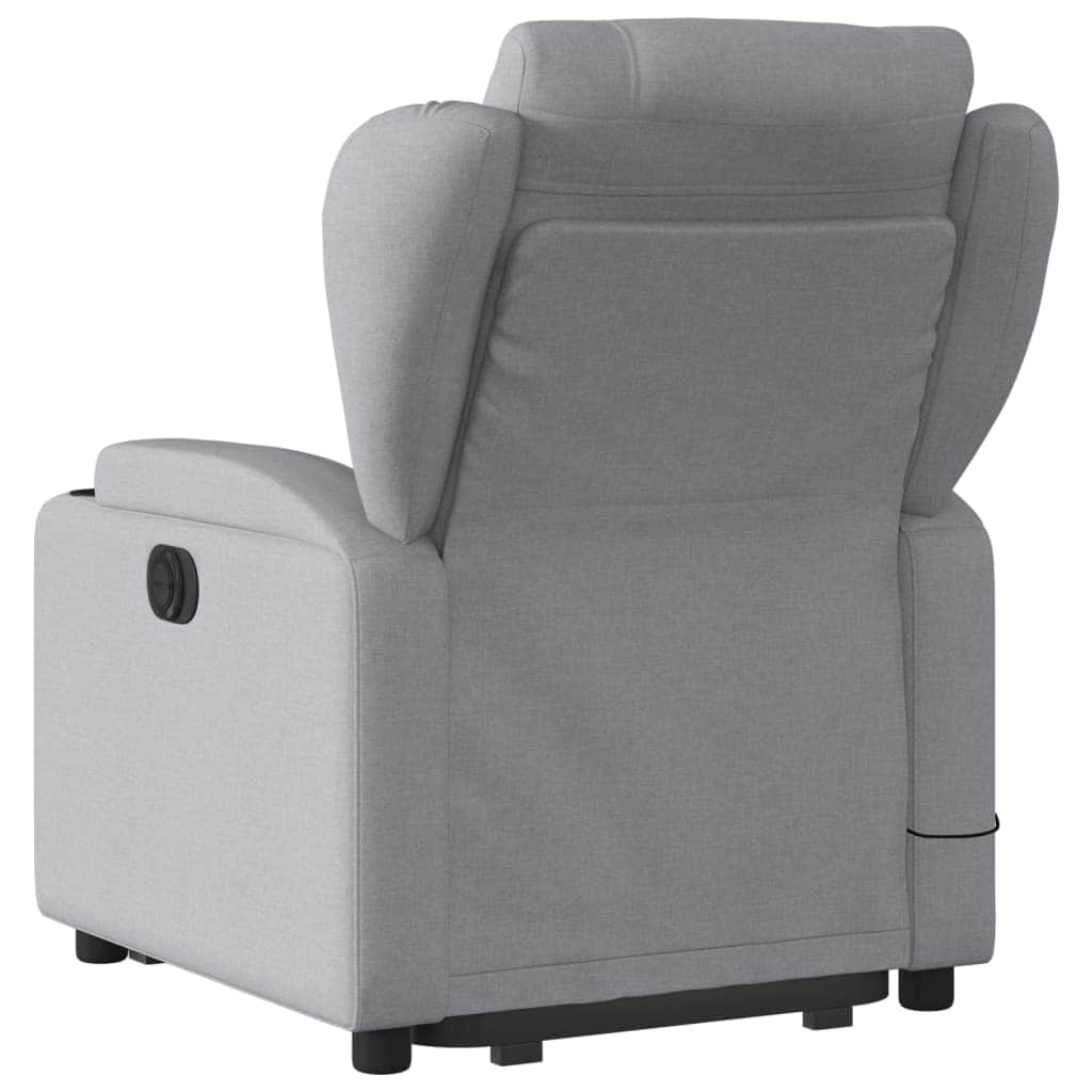 Electric Stand-Up Massage Recliner - Fabric