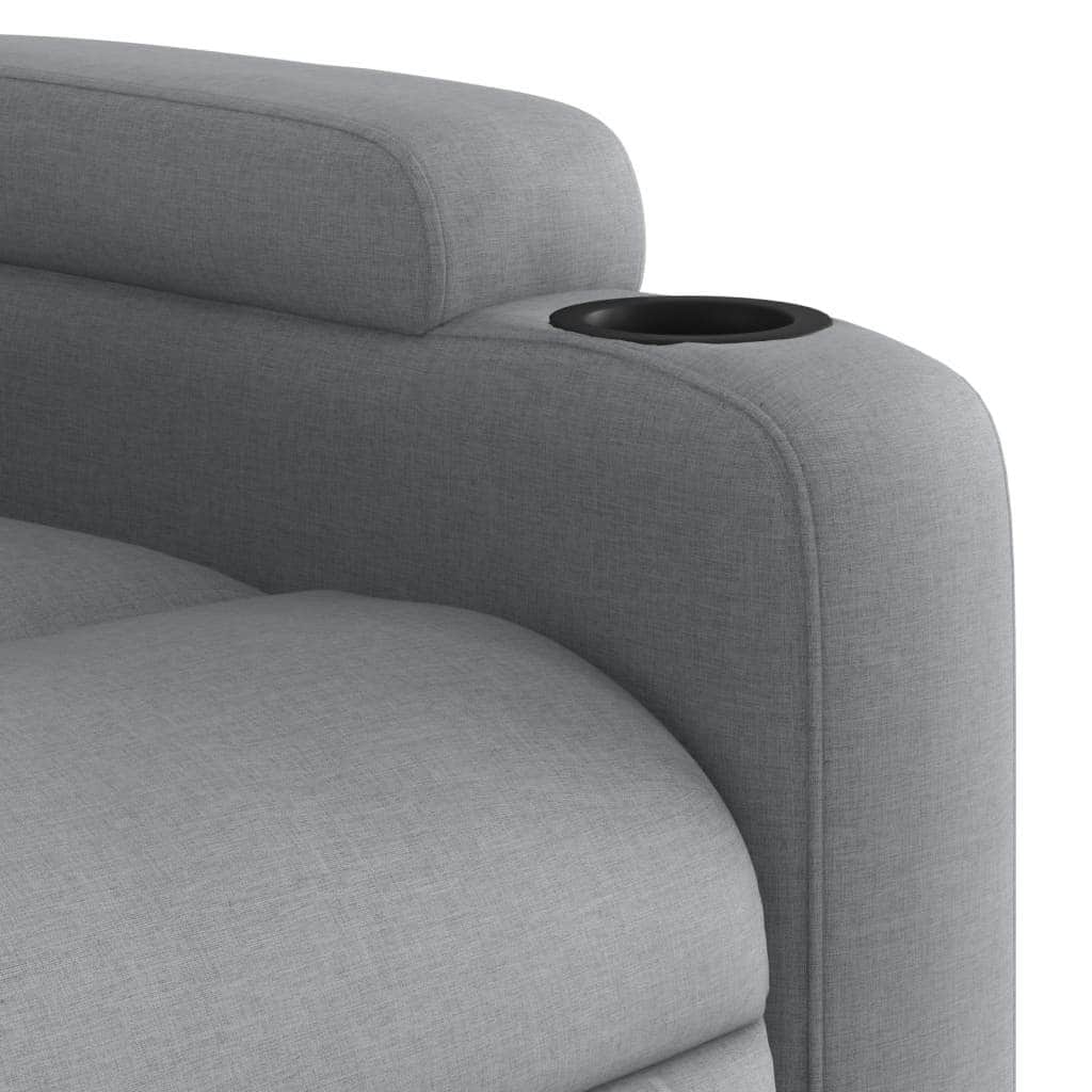 Electric Stand-Up Massage Recliner - Fabric